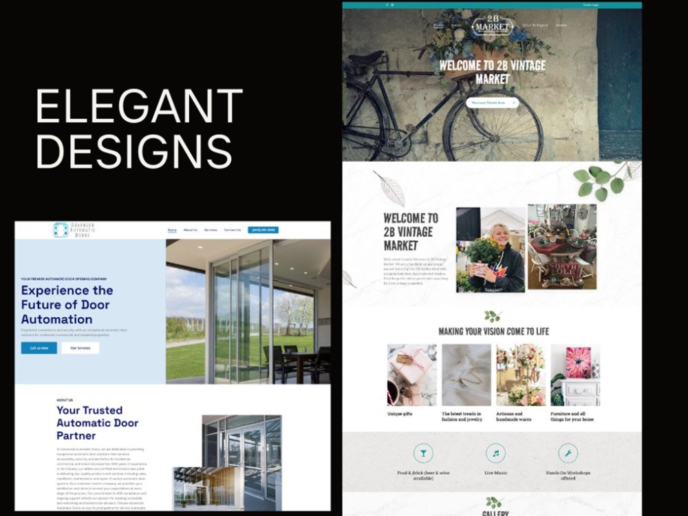 3 pages Wordpress Website